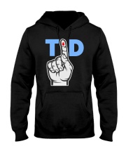 T1D Shirt Type 1 Diabetes Awareness Tee Hooded Sweatshirt thumbnail
