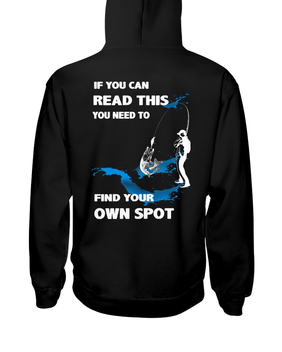 Fishing - Find Your Own Spot Hooded Sweatshirt