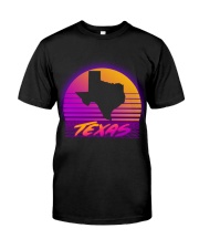 80s Retro Texas T-shirt Classic T-Shirt front