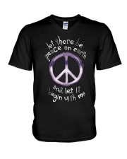Let there be peace V-Neck T-Shirt thumbnail