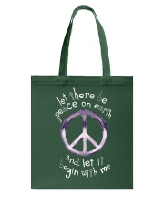 Let there be peace Tote Bag thumbnail