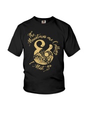 The Mountains Are Calling Youth T-Shirt thumbnail