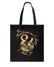 The Mountains Are Calling Tote Bag thumbnail