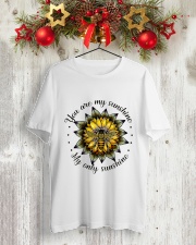 My Only Sunshine Classic T-Shirt lifestyle-holiday-crewneck-front-2
