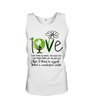 What A Wonderful World Unisex Tank thumbnail