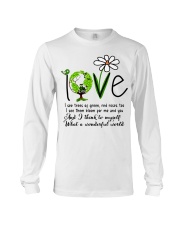 What A Wonderful World Long Sleeve Tee thumbnail