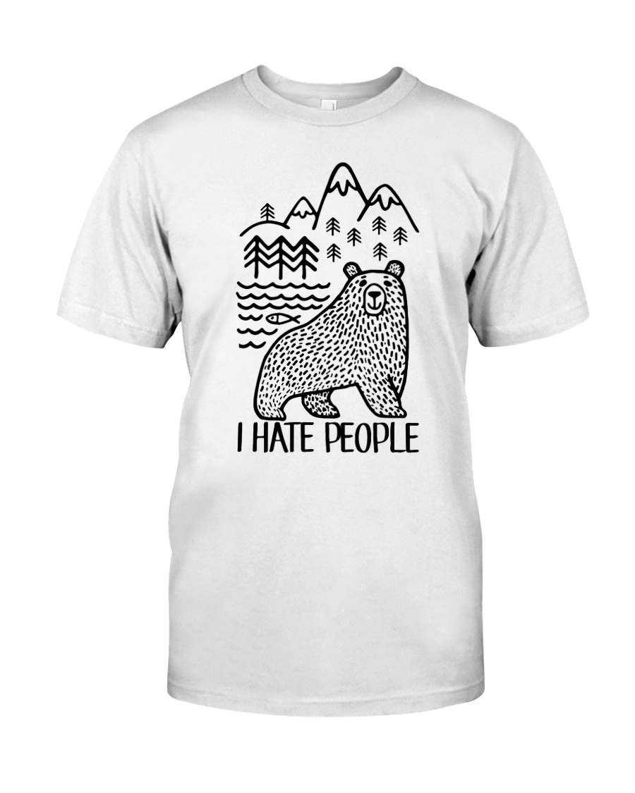 I Hate People Classic T-Shirt