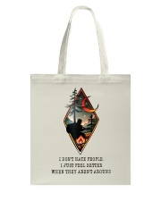 I Don't Hate People Tote Bag thumbnail