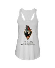 I Don't Hate People Ladies Flowy Tank thumbnail