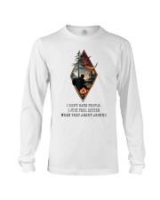 I Don't Hate People Long Sleeve Tee thumbnail