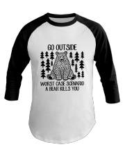 A Bear Kills You Baseball Tee thumbnail