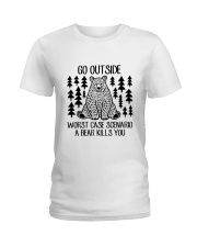 A Bear Kills You Ladies T-Shirt thumbnail