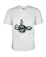What A Wonderful World V-Neck T-Shirt thumbnail