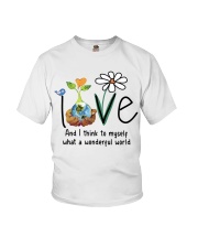 What A Wonderful World Youth T-Shirt thumbnail