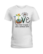 What A Wonderful World Ladies T-Shirt thumbnail