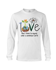 What A Wonderful World Long Sleeve Tee thumbnail