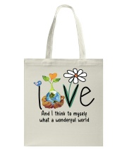 What A Wonderful World Tote Bag thumbnail