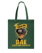 Cancer Black And Educated - Limited Edition Tote Bag thumbnail