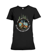 And I Think To Myself What A Wonderful World Premium Fit Ladies Tee tile