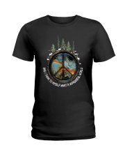 And I Think To Myself What A Wonderful World Ladies T-Shirt tile