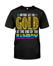 LuckyAnyone Gold Rainbow StPatricks Premium Fit Mens Tee thumbnail