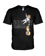 T-shirts Hoodie Sweater BEAGLE RESCUE V-Neck T-Shirt thumbnail