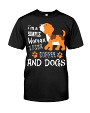 T-shirts Hoodie Sweater I am a simple Woman I like Classic T-Shirt thumbnail
