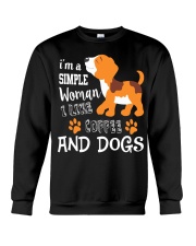T-shirts Hoodie Sweater I am a simple Woman I like Crewneck Sweatshirt thumbnail