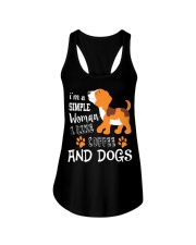 T-shirts Hoodie Sweater I am a simple Woman I like Ladies Flowy Tank thumbnail
