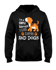 T-shirts Hoodie Sweater I am a simple Woman I like Hooded Sweatshirt front