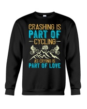 CRASHING IS PART Crewneck Sweatshirt thumbnail