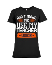 Teacher Premium Fit Ladies Tee tile