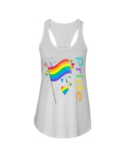 LGBT I'M Ladies Flowy Tank tile