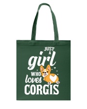 Just a Girl Who Loves Corgis Gift for Dog Lover Me Tote Bag tile