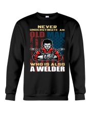 Never Understimate Crewneck Sweatshirt tile