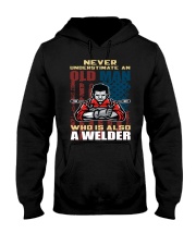 Never Understimate Hooded Sweatshirt front