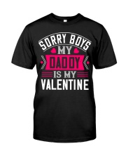 Daddy is my Valentine Premium Fit Mens Tee tile