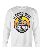 Bike and mountain Crewneck Sweatshirt tile