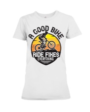 Bike and mountain Premium Fit Ladies Tee tile