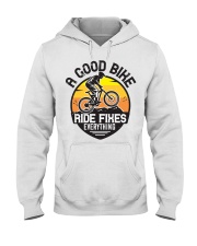 Bike and mountain Hooded Sweatshirt tile
