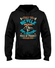 Truly the bicycle Hooded Sweatshirt tile