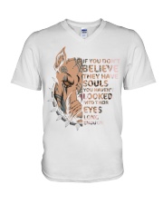IF YOU DON'T BELIEVE V-Neck T-Shirt tile