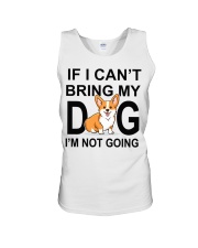 IF I CAN'T BRING MY DOG Unisex Tank tile