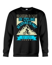 CRASHING IS PART Crewneck Sweatshirt tile