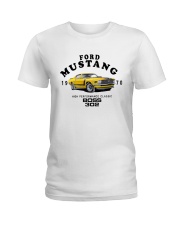 1970 Boss 302-Ford Classic Performance Muscle Car Ladies T-Shirt thumbnail