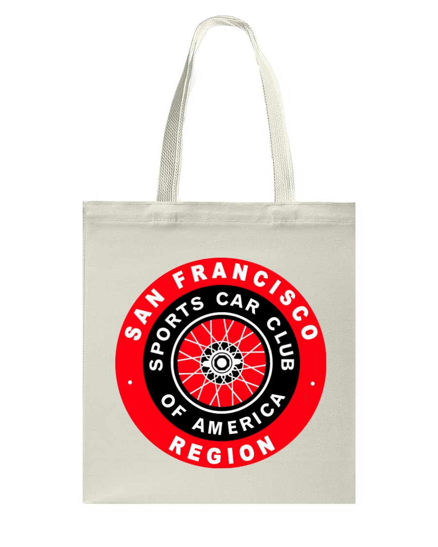 San Francisco Region SCCA sport car club Road Race Tote Bag
