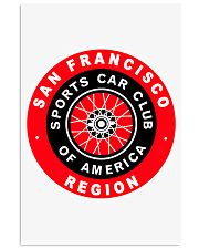 San Francisco Region SCCA sport car club Road Race 11x17 Poster thumbnail