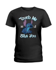 Touch Me and i will Bite You Ladies T-Shirt thumbnail