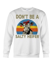 do not be a salty heifer Crewneck Sweatshirt thumbnail