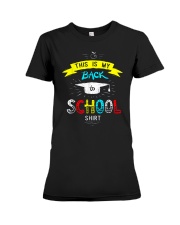 Back To School Shirt Funny Premium Fit Ladies Tee thumbnail
